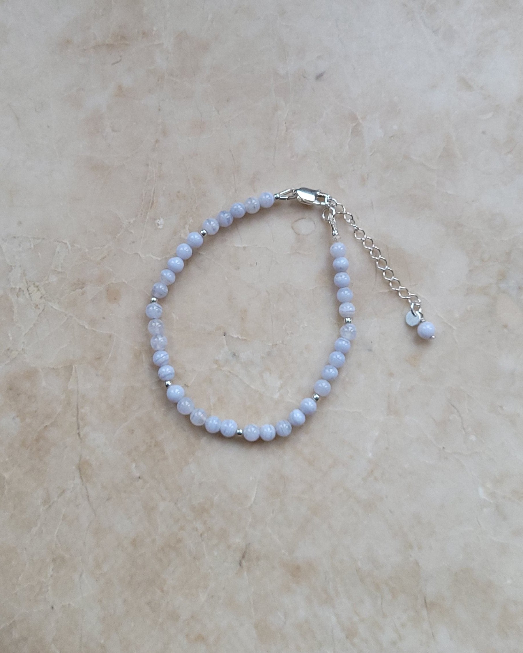 Blue Lace Agate Bracelet
