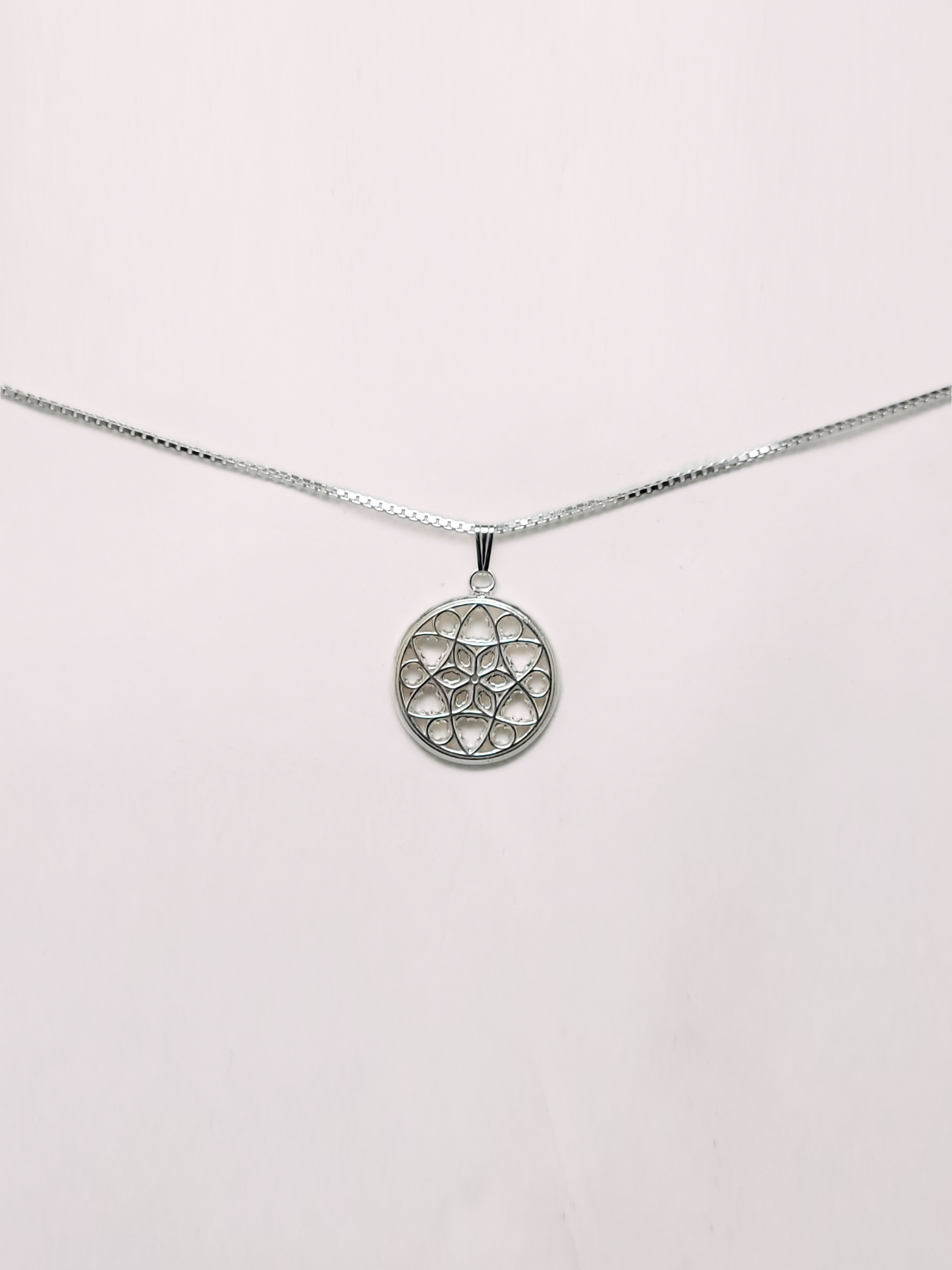 Cathedral Rose Necklace