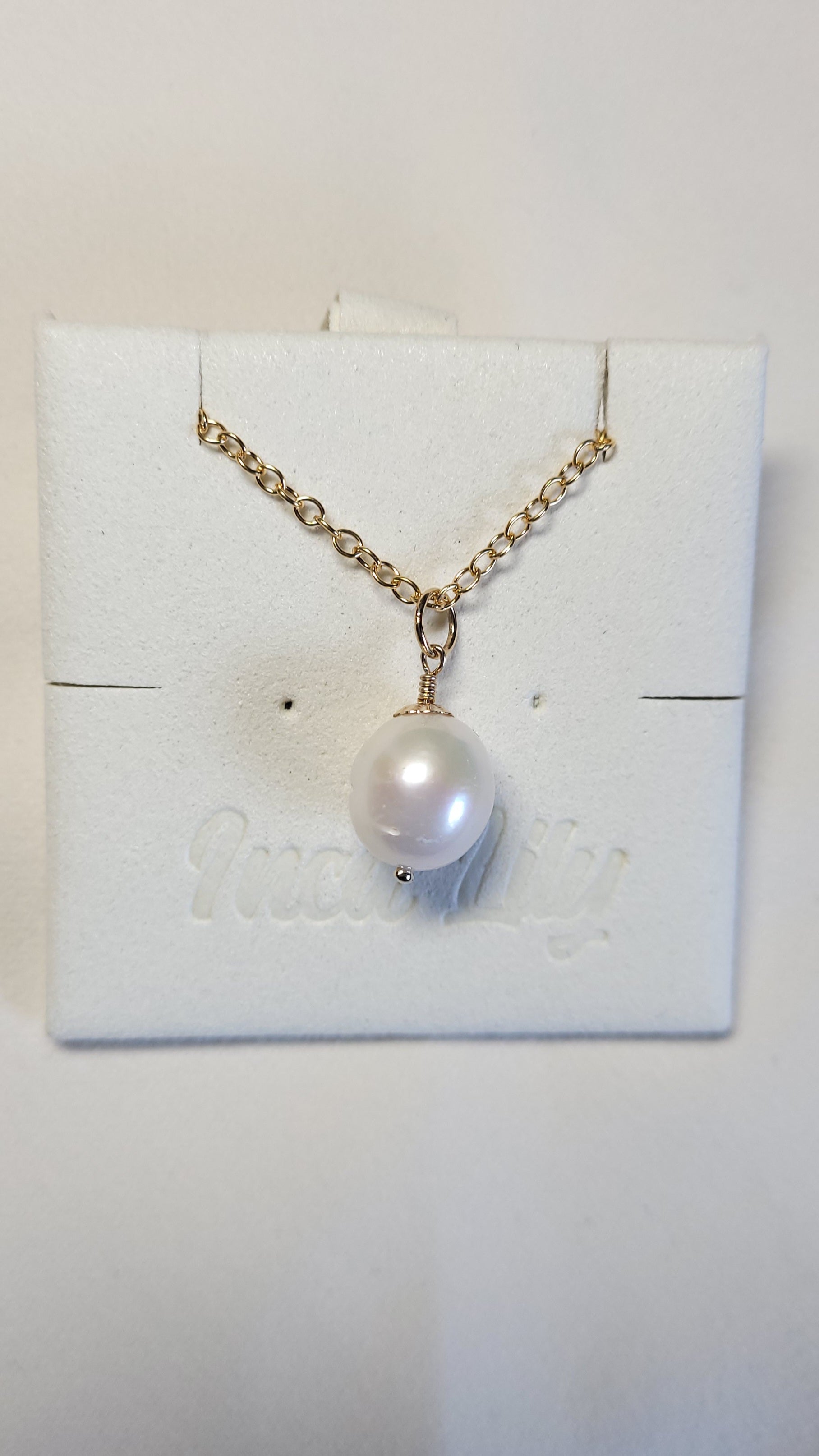 Pear Pearl Pendant