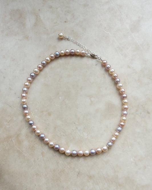 Spring Pearl Necklace