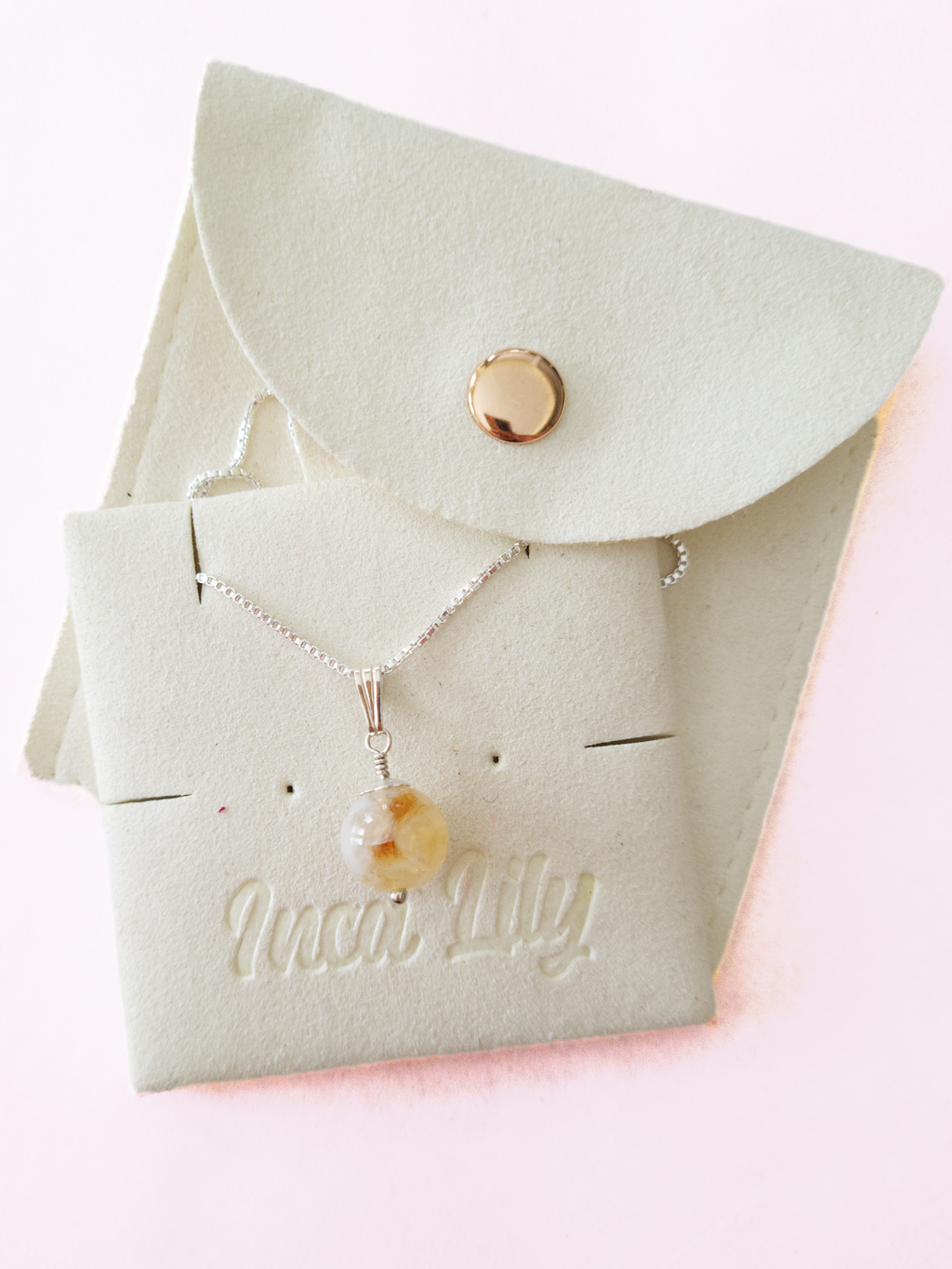 Elegant Gemstone Pendant Necklace