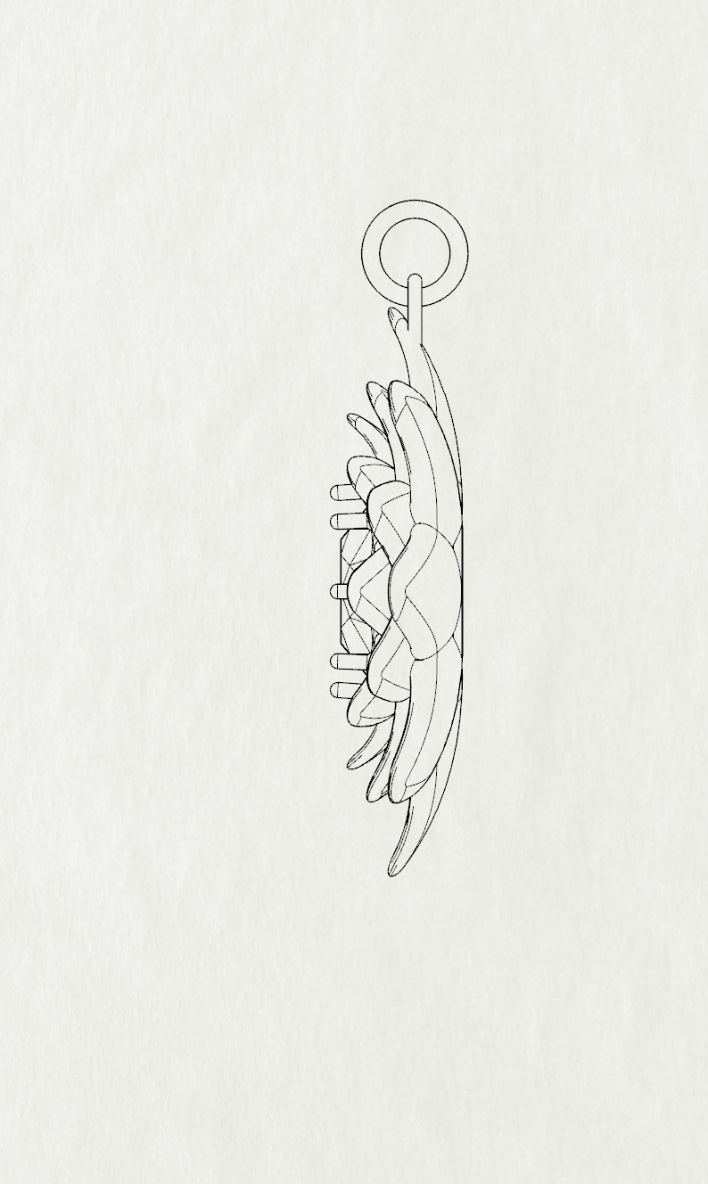 Dahlia Pendant