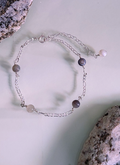 Figaro Agate Bracelet