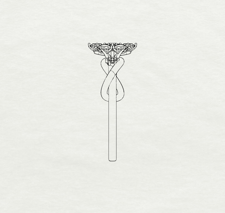 Forget Me Not Ring