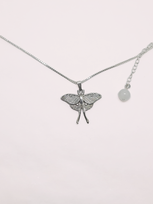 Luna Moth Necklace