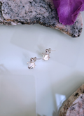 Origami Swan Earrings
